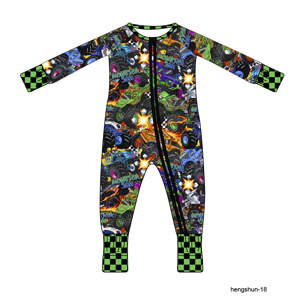 Pre-Order Just Jammin’ Green Bamboo Zippy