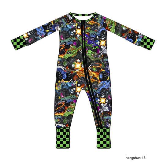 Pre-Order Just Jammin’ Green Bamboo Zippy
