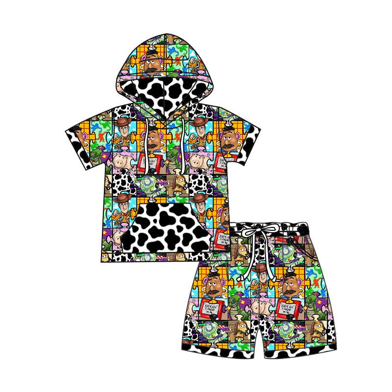 Pre-Order Toy Story Dudes Bamboo 2 Piece Shorts Set Daywear