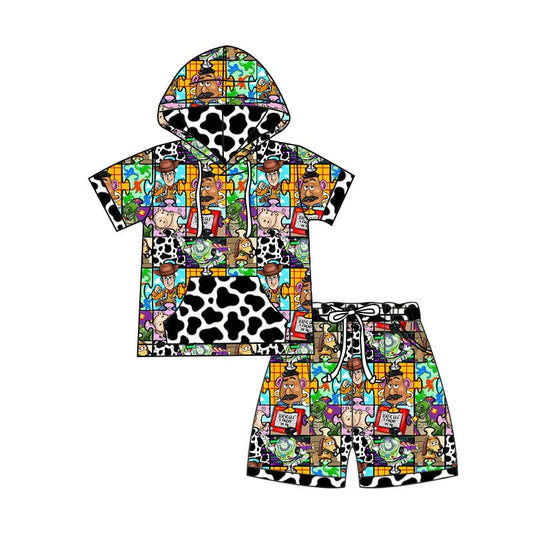 Pre-Order Toy Story Dudes Bamboo 2 Piece Shorts Set Daywear
