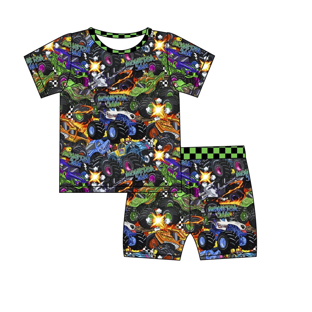 Pre-Order Just Jammin’ Green  Bamboo 2 Piece Set (Copy)