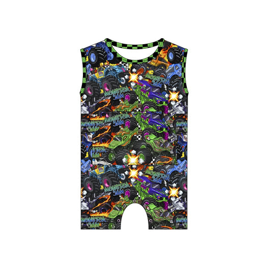 Pre-Order Just Jammin’ Green Bamboo Sleeveless Shortie